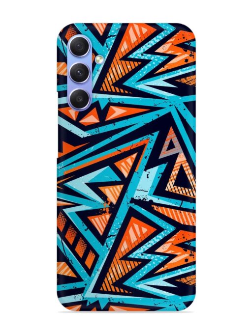 Abstract Seamless Grunge Snap Case for Samsung Galaxy A54 (5G)