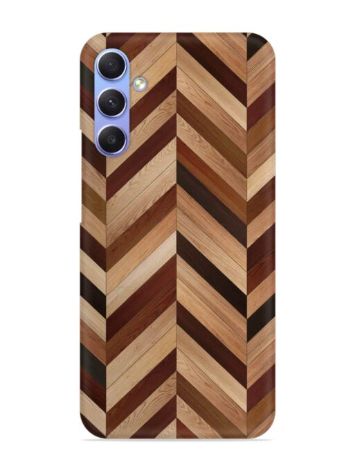 Seamless Wood Parquet Snap Case for Samsung Galaxy A54 (5G) Zapvi