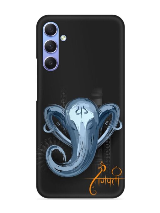 Illustration Lord Ganpati Snap Case for Samsung Galaxy A54 (5G) Zapvi