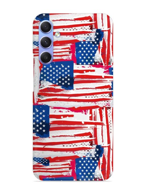 Usa Flag Seamless Snap Case for Samsung Galaxy A54 (5G)