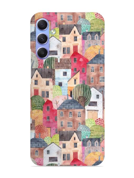 Abstract Seamless Pattern Snap Case for Samsung Galaxy A54 (5G) Zapvi