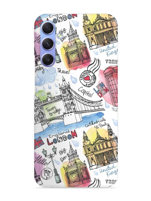 Vector London Landmark Snap Case for Samsung Galaxy A54 (5G) Zapvi