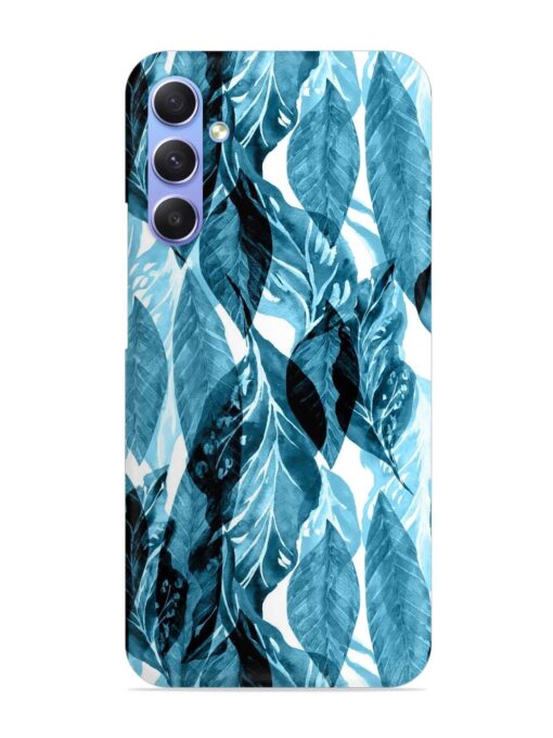 Leaves Pattern Jungle Snap Case for Samsung Galaxy A54 (5G) Zapvi