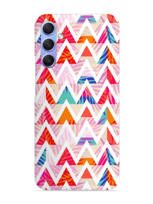 Abstract Triangle Background Snap Case for Samsung Galaxy A54 (5G)