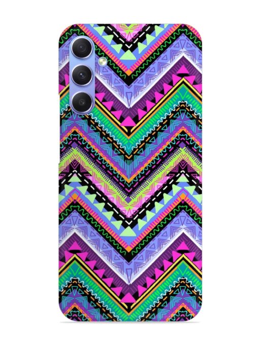 Tribal Aztec Print Snap Case for Samsung Galaxy A54 (5G) Zapvi