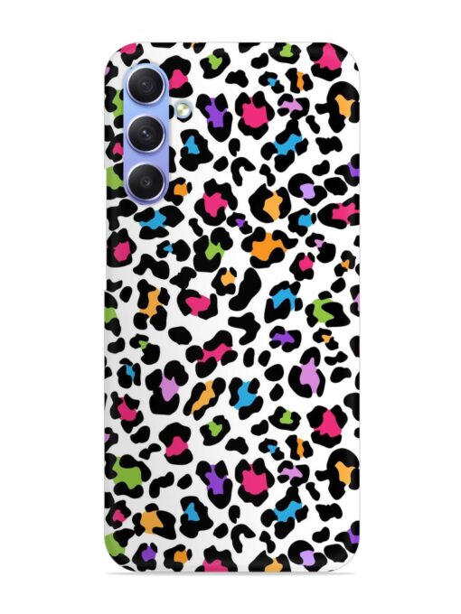 Seamless Leopard Pattern Snap Case for Samsung Galaxy A54 (5G) Zapvi