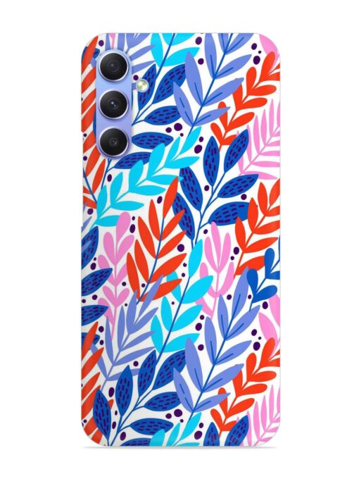 Bright Floral Tropical Snap Case for Samsung Galaxy A54 (5G) Zapvi