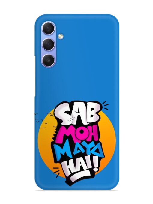 Sab Moh Moya Snap Case for Samsung Galaxy A54 (5G) Zapvi