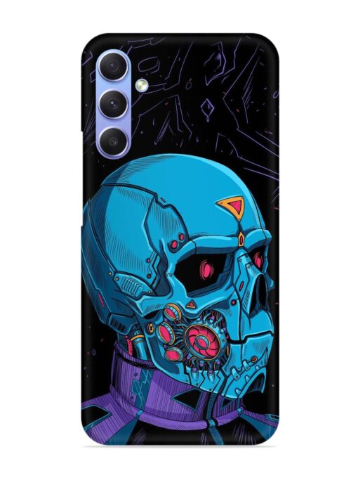 Skull Robo Vector Snap Case for Samsung Galaxy A54 (5G) Zapvi