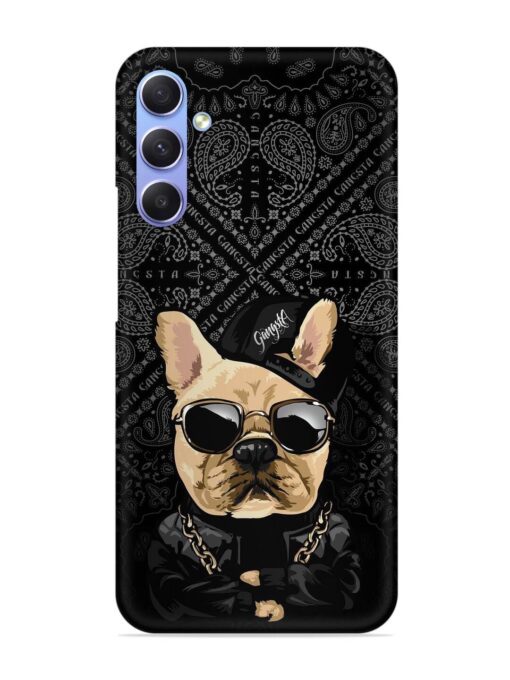 Gangsta Cool Sunglasses Dog Snap Case for Samsung Galaxy A54 (5G) Zapvi