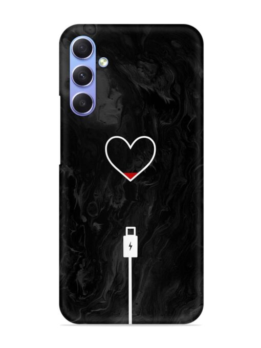 Heart Charging Vector Snap Case for Samsung Galaxy A54 (5G) Zapvi