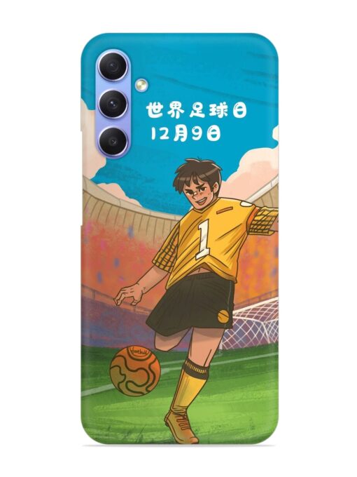 Soccer Kick Snap Case for Samsung Galaxy A54 (5G)