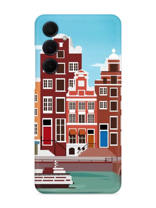 Scenery Architecture Amsterdam Landscape Snap Case for Samsung Galaxy A55 (5G)