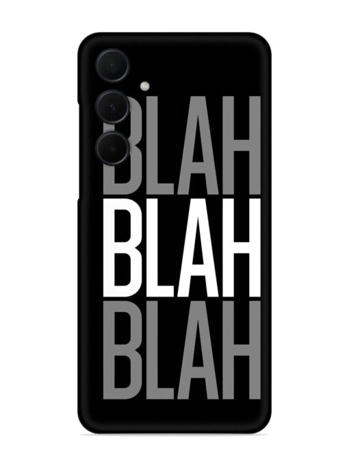 Blah Blah Blah Wallpaper Snap Case for Samsung Galaxy A55 (5G)