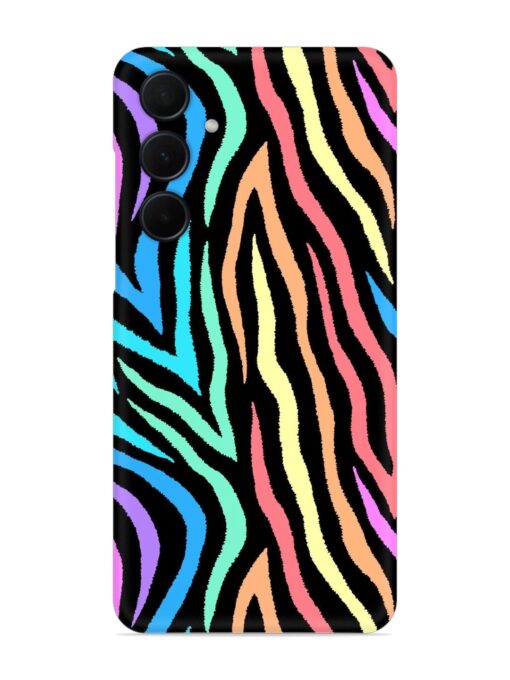 Colorful Abstract Zebra Snap Case for Samsung Galaxy A55 (5G)