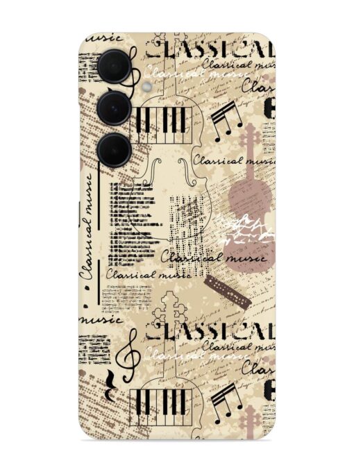 Classical Music Lpattern Snap Case for Samsung Galaxy A55 (5G)