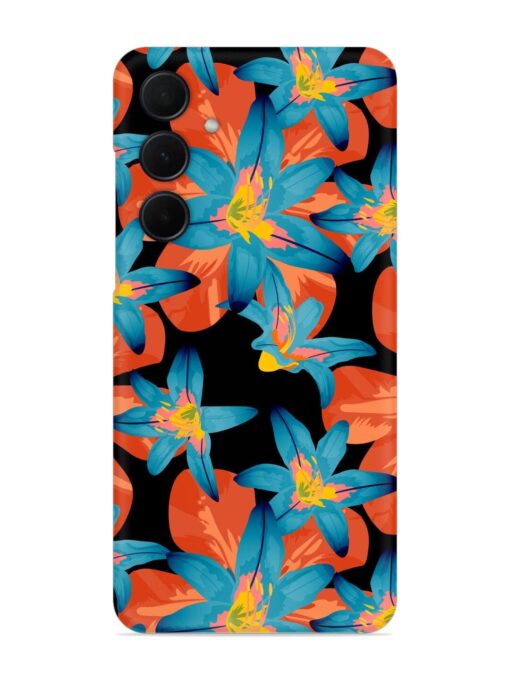 Philippine Flowers Seamless Snap Case for Samsung Galaxy A55 (5G) Zapvi