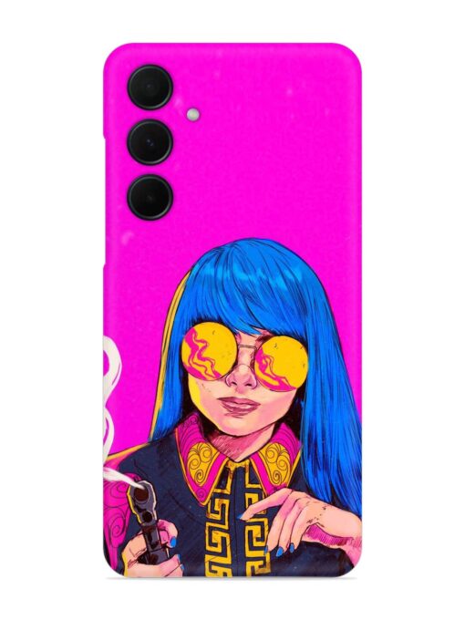 Aesthetic Anime Girl Snap Case for Samsung Galaxy A55 (5G) Zapvi