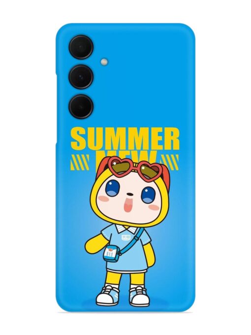 Summer Mew Cartoon Snap Case for Samsung Galaxy A55 (5G)