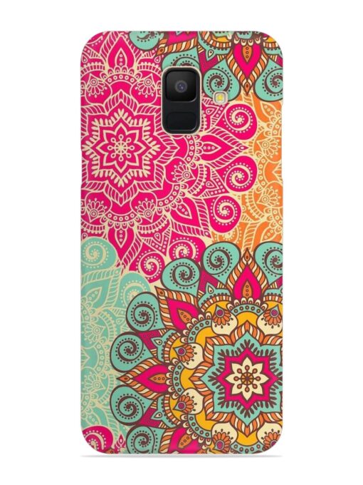 Mandala Seamless Snap Case for Samsung Galaxy A6 Zapvi