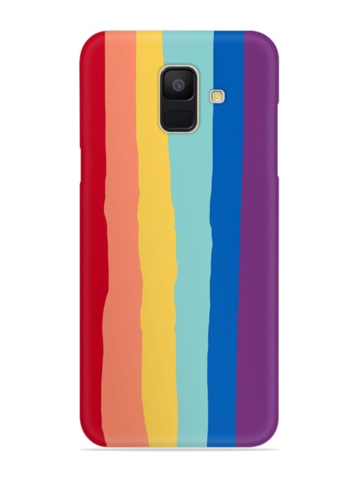 Rainbow Genuine Liquid Snap Case for Samsung Galaxy A6