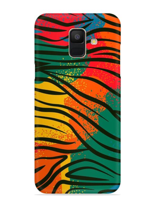 Bright Colorful Snap Case for Samsung Galaxy A6 Zapvi