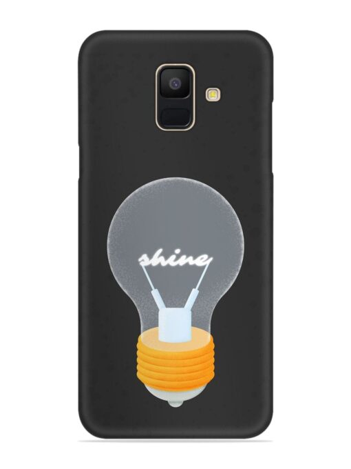 Bulb Background Snap Case for Samsung Galaxy A6 Zapvi