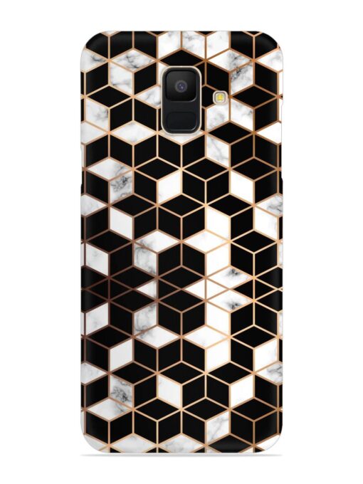 Vector Marble Texture Snap Case for Samsung Galaxy A6 Zapvi