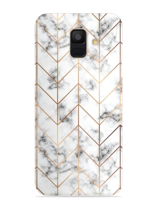 Vector Marble Texture Snap Case for Samsung Galaxy A6 Zapvi