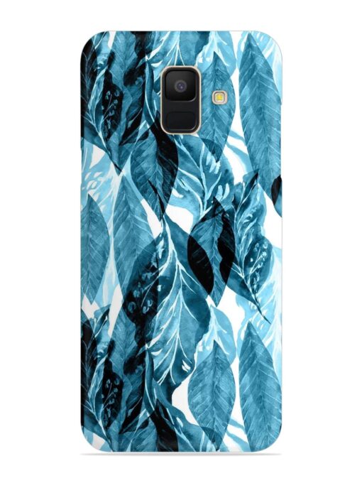 Leaves Pattern Jungle Snap Case for Samsung Galaxy A6