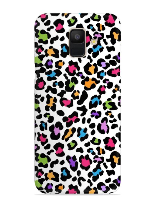 Seamless Leopard Pattern Snap Case for Samsung Galaxy A6 Zapvi