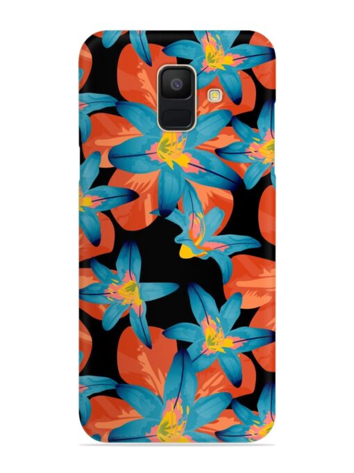 Philippine Flowers Seamless Snap Case for Samsung Galaxy A6