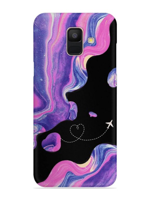 Glitter Art Snap Case for Samsung Galaxy A6