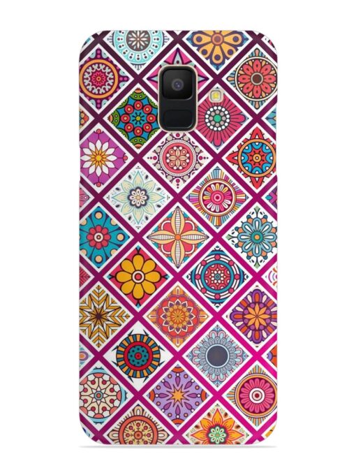 Seamless Tile Pattern Snap Case for Samsung Galaxy A6 Zapvi