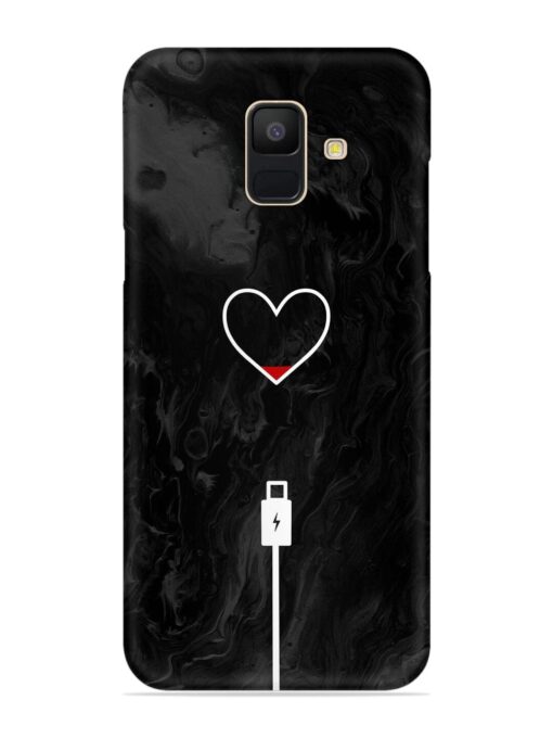 Heart Charging Vector Snap Case for Samsung Galaxy A6