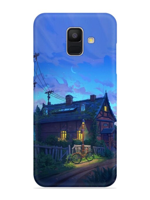 Beautiful Village House Snap Case for Samsung Galaxy A6 Zapvi