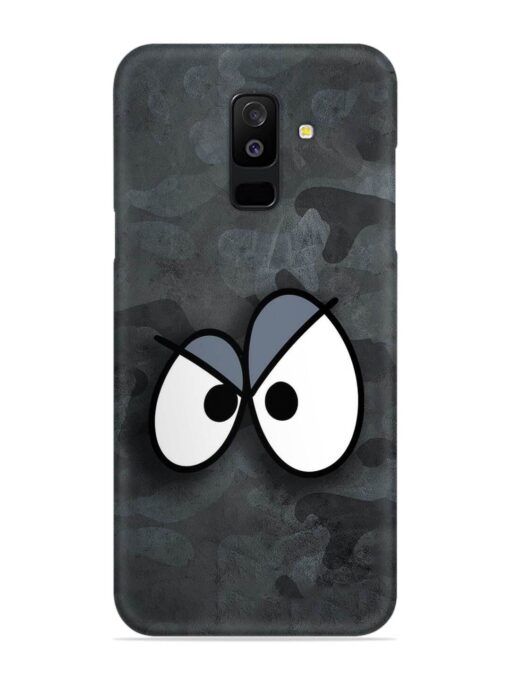 Big Eyes Night Mode Snap Case for Samsung Galaxy A6 Plus Zapvi