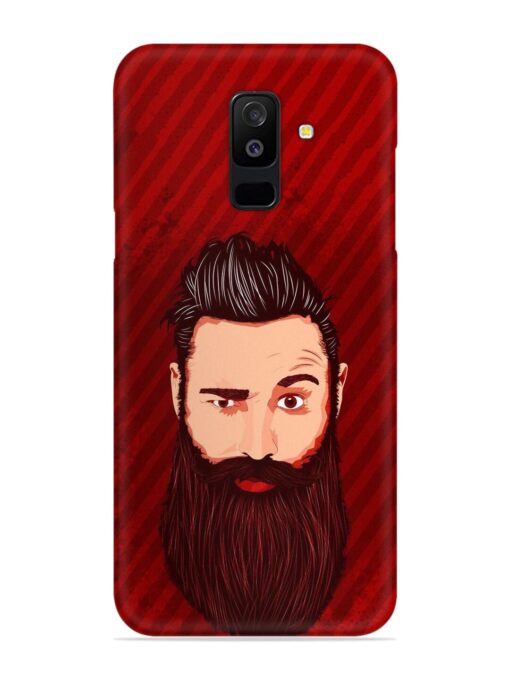 Beardo Man Snap Case for Samsung Galaxy A6 Plus Zapvi