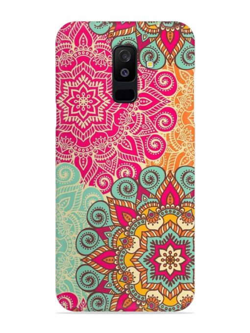 Mandala Seamless Snap Case for Samsung Galaxy A6 Plus Zapvi