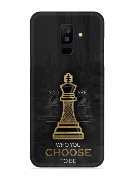 You Are Who Choose To Be Snap Case for Samsung Galaxy A6 Plus Zapvi