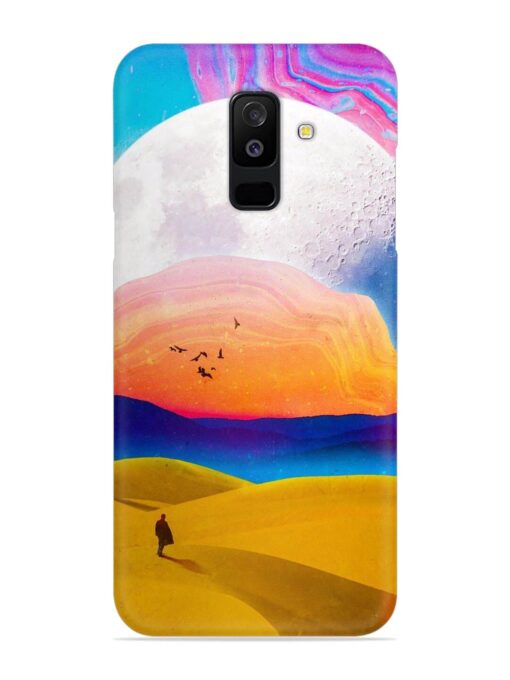 Sandy Desert Snap Case for Samsung Galaxy A6 Plus Zapvi