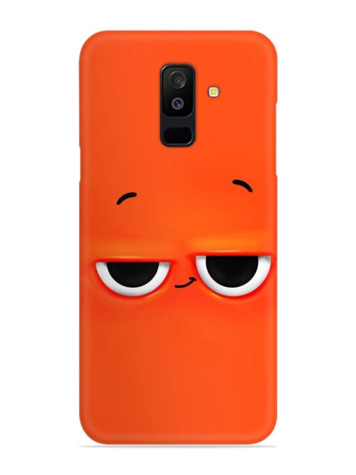 Smiley Face Snap Case for Samsung Galaxy A6 Plus Zapvi