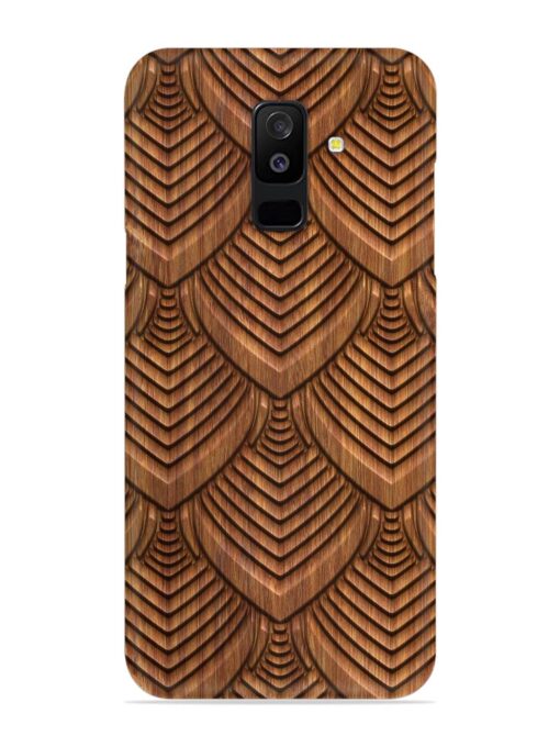 Carved Pattern On Snap Case for Samsung Galaxy A6 Plus Zapvi