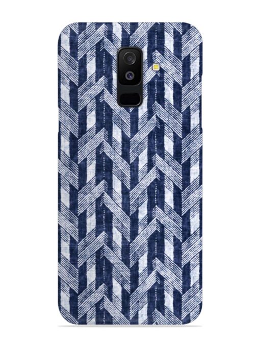 Abstract Herringbone Motif Snap Case for Samsung Galaxy A6 Plus Zapvi