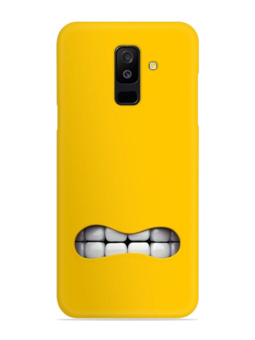 Mouth Character On Snap Case for Samsung Galaxy A6 Plus Zapvi