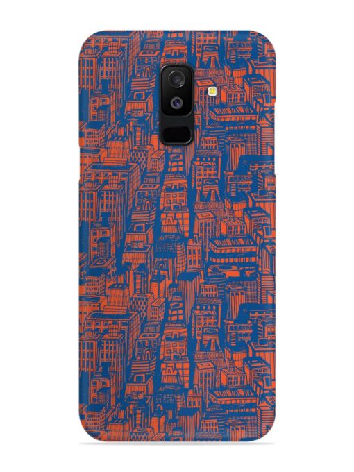 Hand Drawn Seamless Snap Case for Samsung Galaxy A6 Plus Zapvi