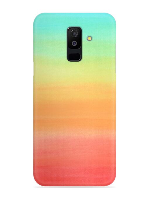 Background Sky Watercolor Snap Case for Samsung Galaxy A6 Plus Zapvi