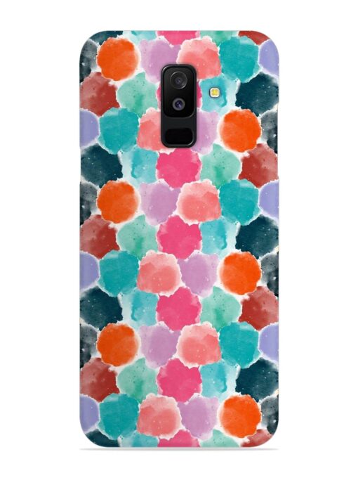 Colorful Seamless Pattern Snap Case for Samsung Galaxy A6 Plus Zapvi