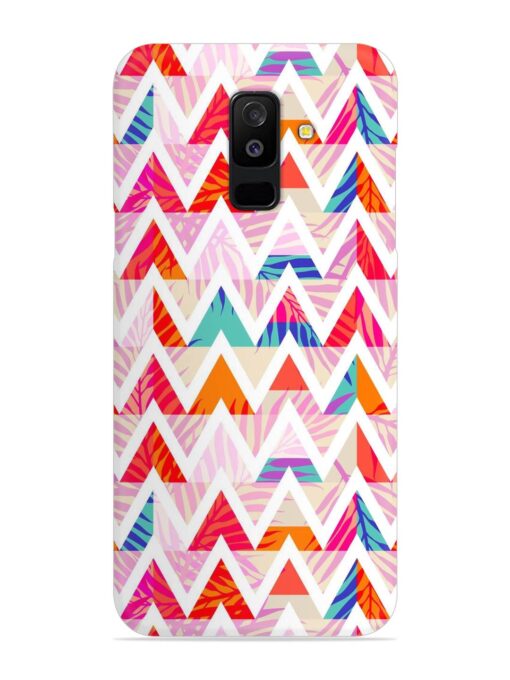 Abstract Triangle Background Snap Case for Samsung Galaxy A6 Plus Zapvi