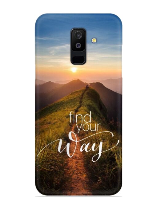 Find Your Way Snap Case for Samsung Galaxy A6 Plus Zapvi